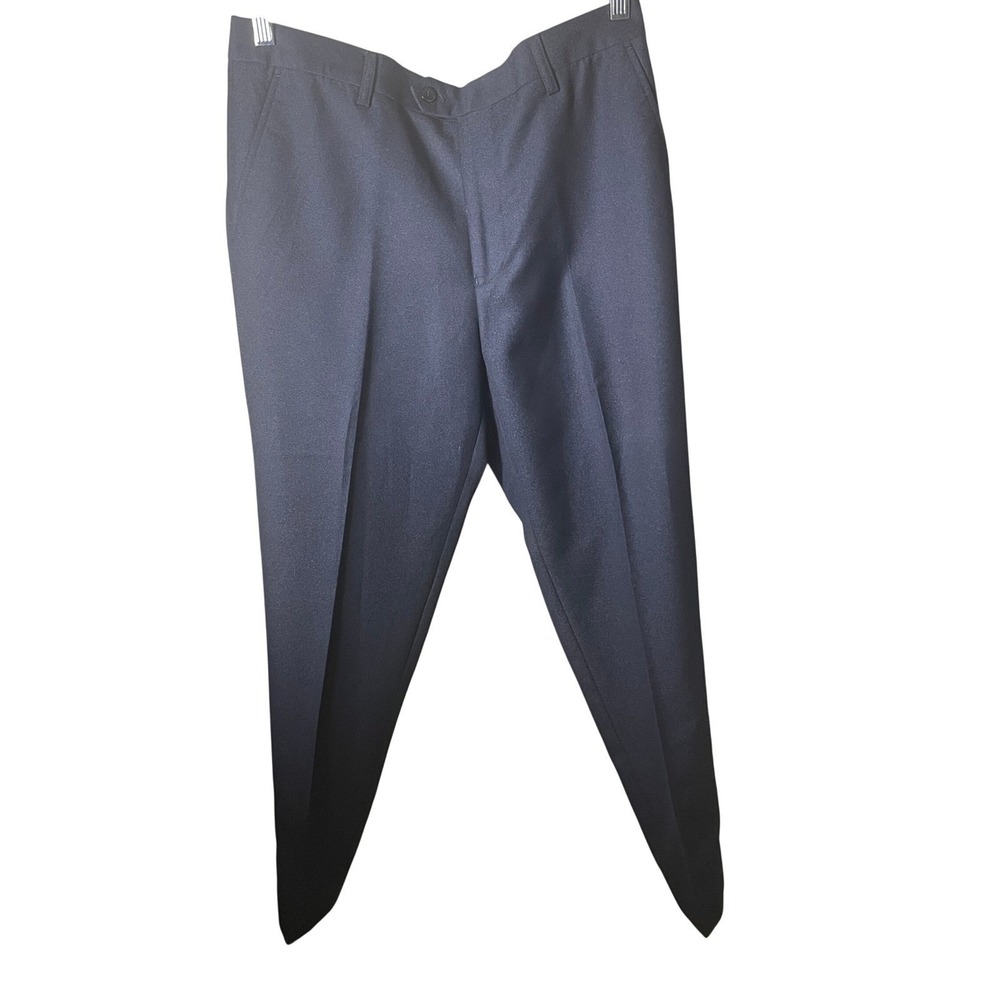 Herbet Mens Navy Tuxedo Slim Fit Suit 40R/34W Wool Formal Gala Prom Home Coming - Picture 10 of 16